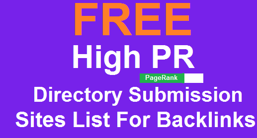 Quality Backlink Generation Directory Submission Websites List