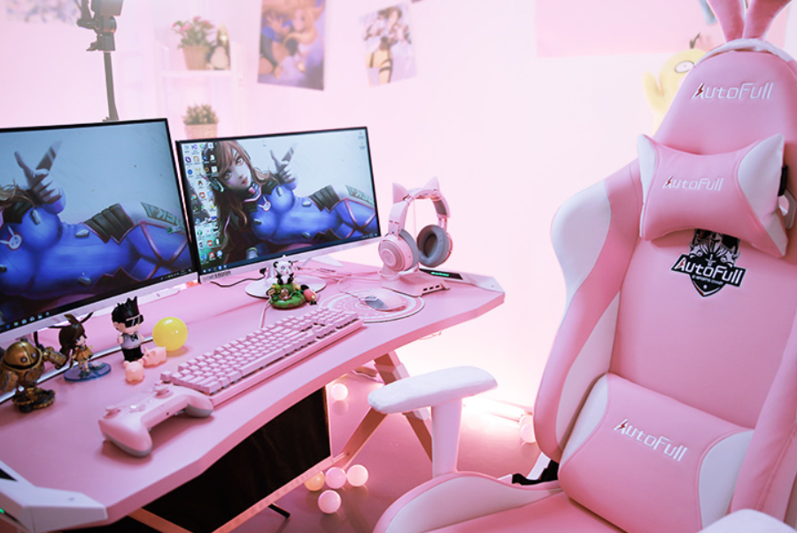 Pink Gaming Chairs for Girls