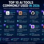 A Complete Guide of Top 10 AI Tools Commonly Used in 2026