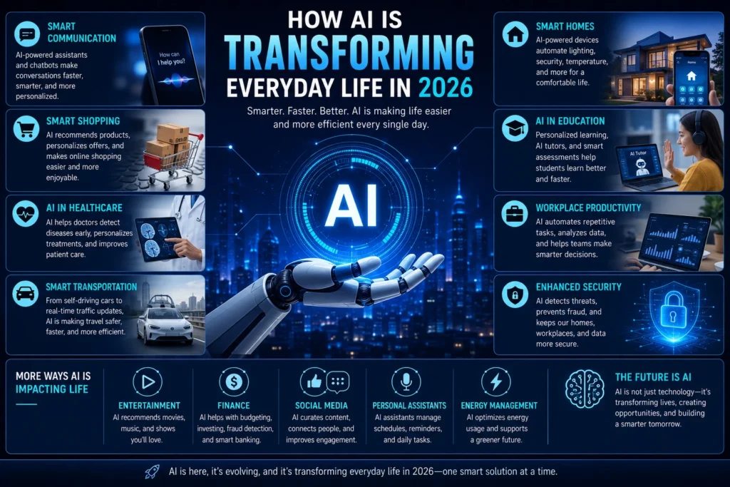 How AI is Transforming Everyday Life in 2026