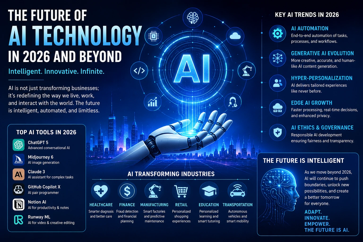 The Future of AI Technology in 2026 and Beyond